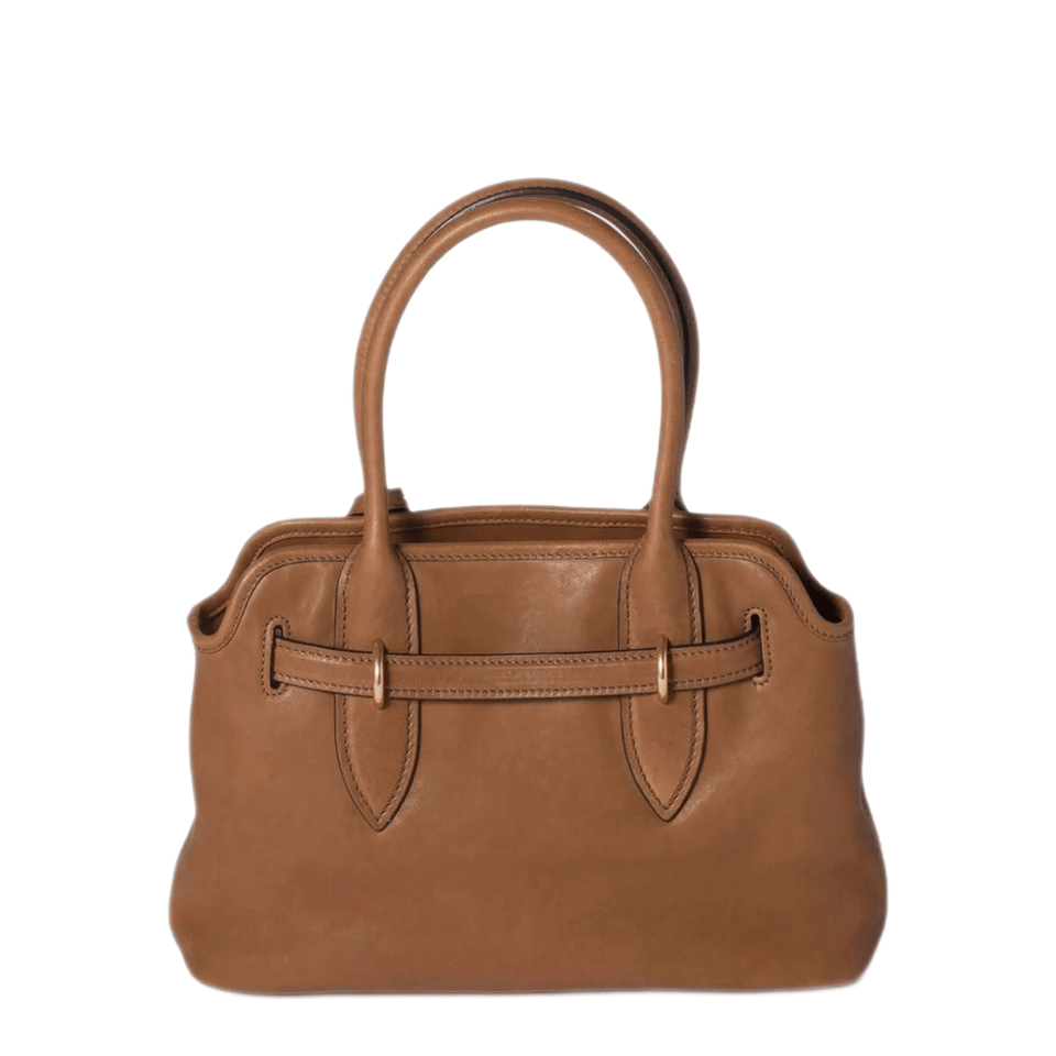 Miu Miu Aventure Medium Nappa Leather Handbag - Oak