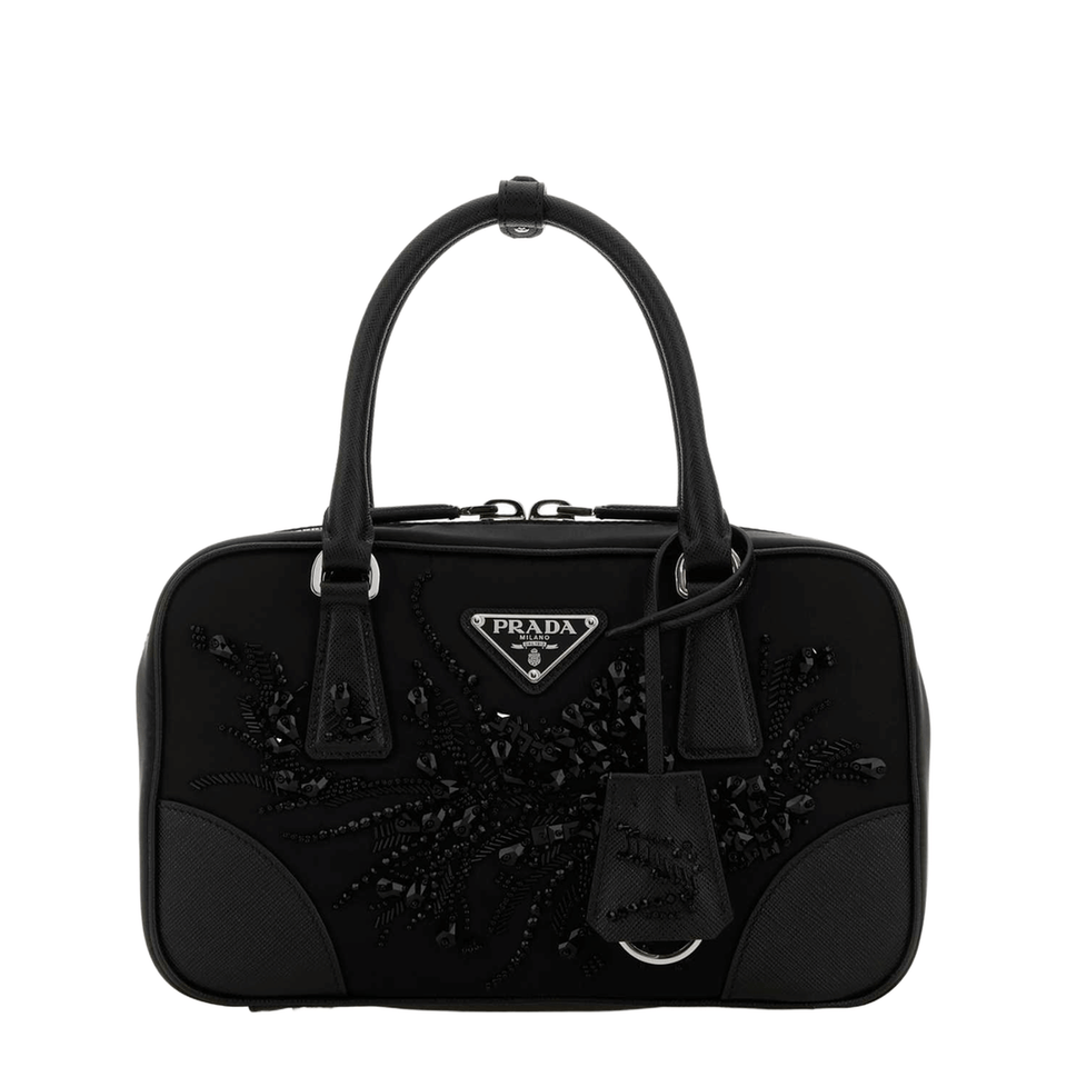 Prada Re - Edition 1978 Mini Nylon & Leather Two - Handle Bag - Nero1