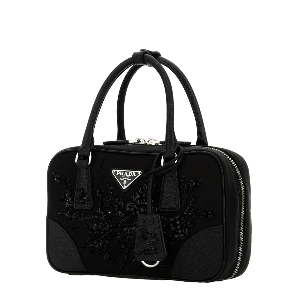 Prada Re - Edition 1978 Mini Nylon & Leather Two - Handle Bag - Nero1