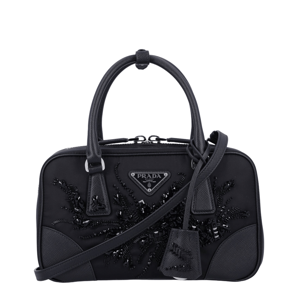 Prada Re - Edition 1978 Mini Nylon & Leather Two - Handle Bag - Nero1