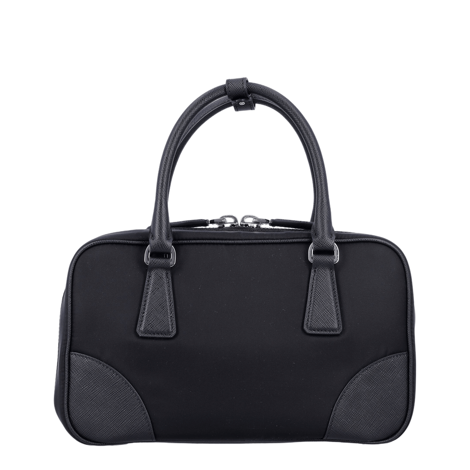 Prada Re - Edition 1978 Mini Nylon & Leather Two - Handle Bag - Nero1