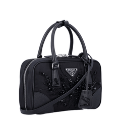 Prada Re - Edition 1978 Mini Nylon & Leather Two - Handle Bag - Nero1