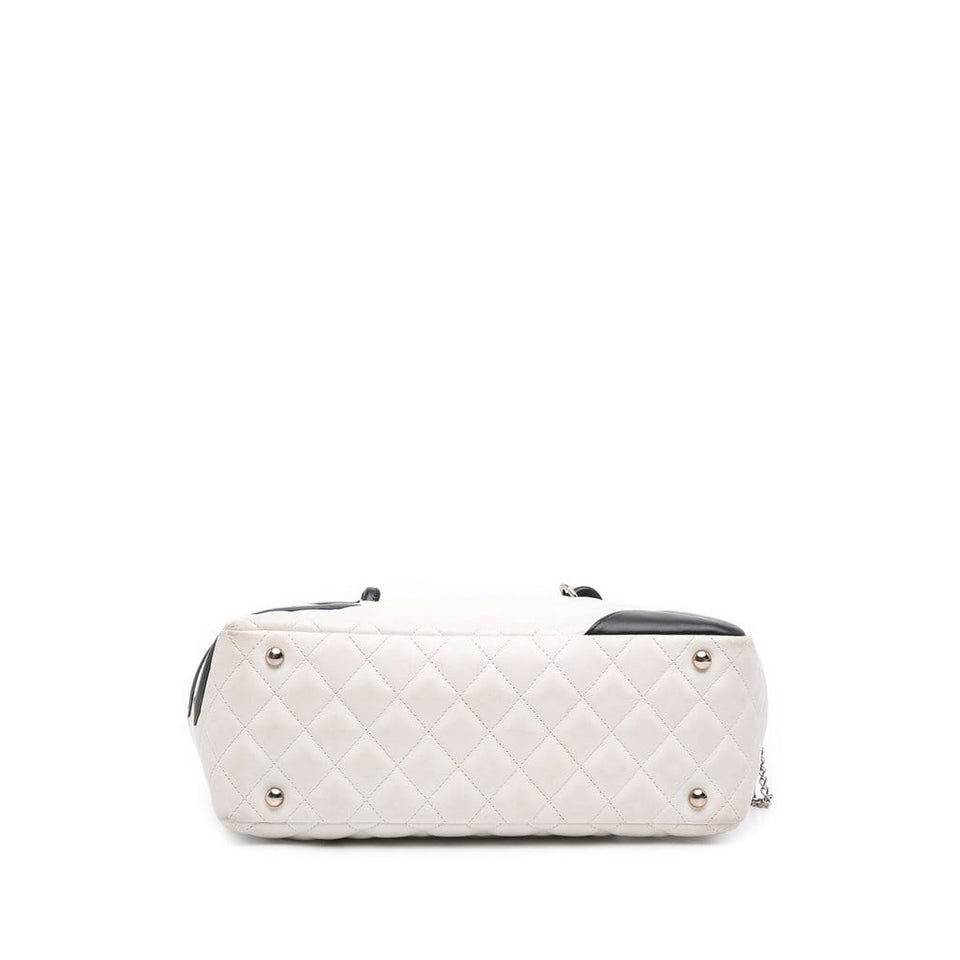 Chanel Quilted Lambskin Cambon Ligne Shoulder Bag