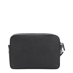 Prada Saffiano Calfskin Shoulder Bag - Nero