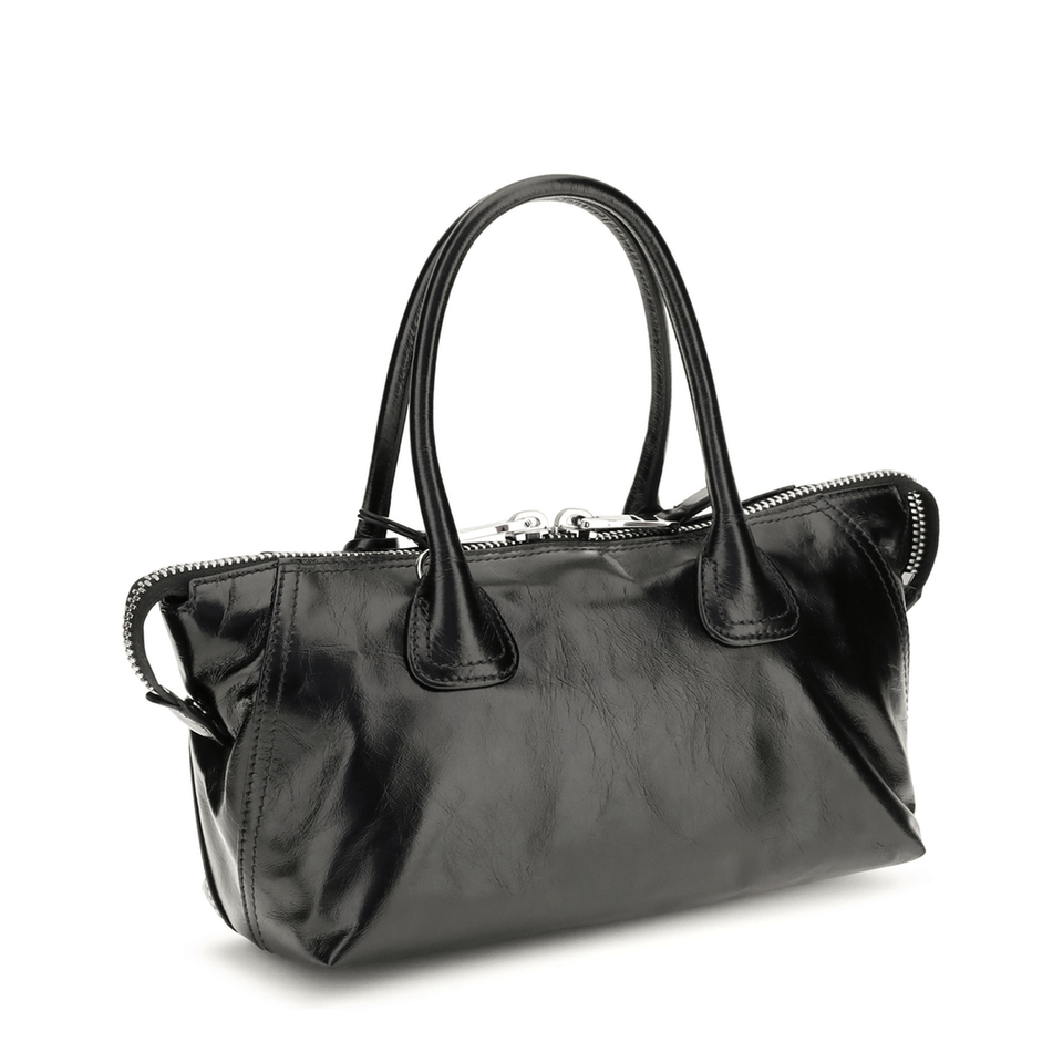 Miu Miu Calfskin Handbag - Brown