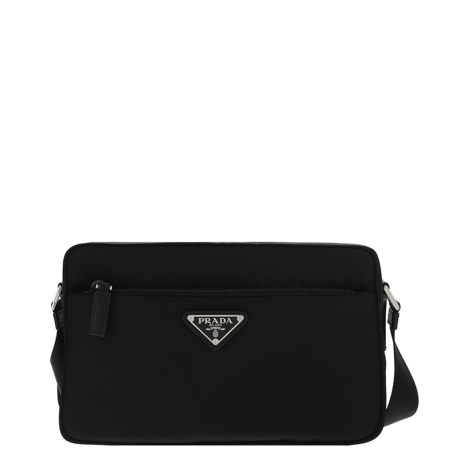 Prada Re - Nylon Recycled Polyamide Shoulder Bag - Black