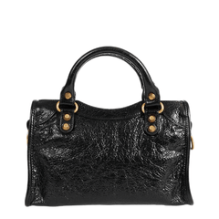 Balenciaga Le City Mini Lambskin Bag - Black