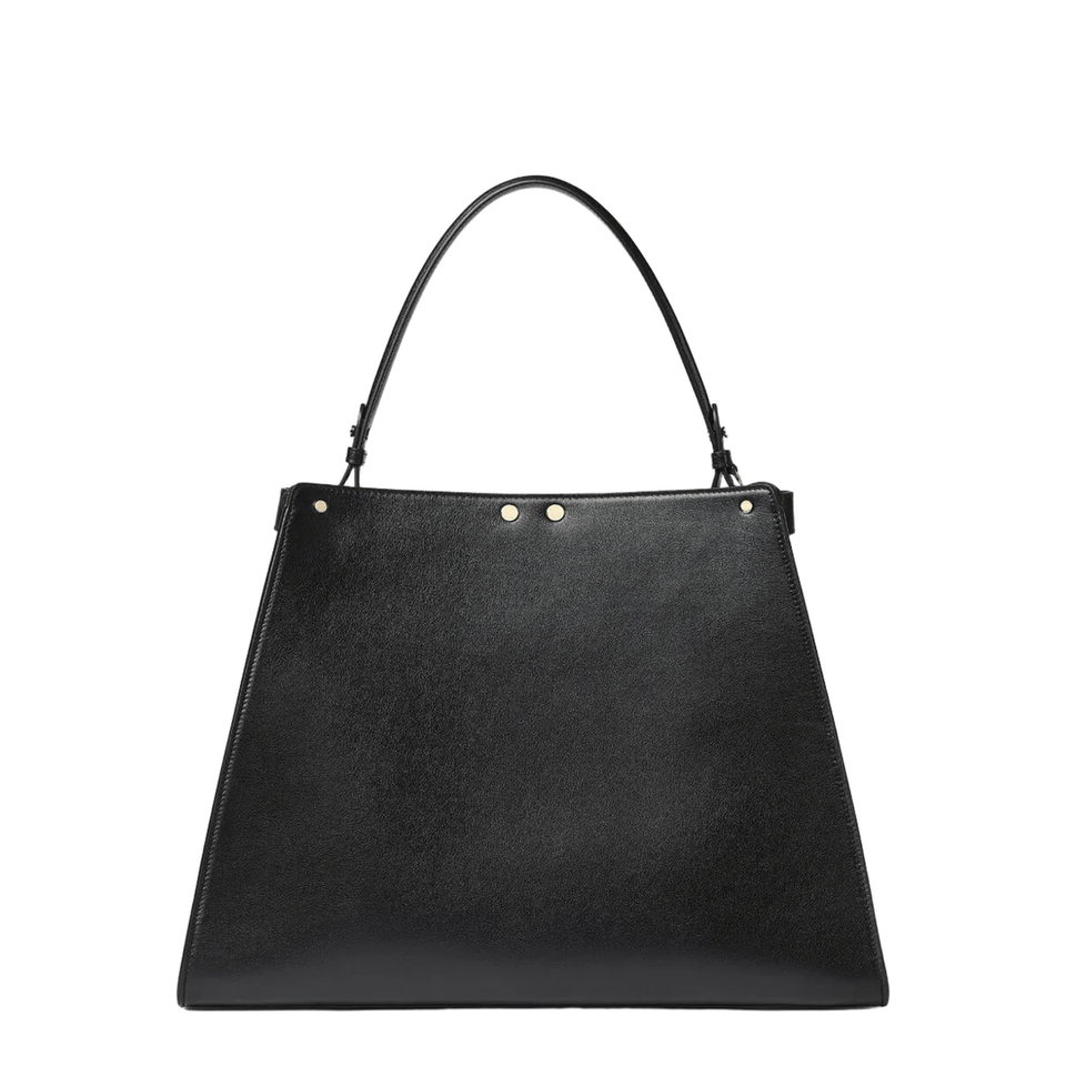 Fendi Way Large Calfskin Tote - Black
