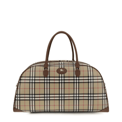 Burberry Cotton Travel Bag - Archive Beige