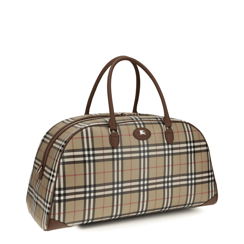 Burberry Cotton Travel Bag - Archive Beige
