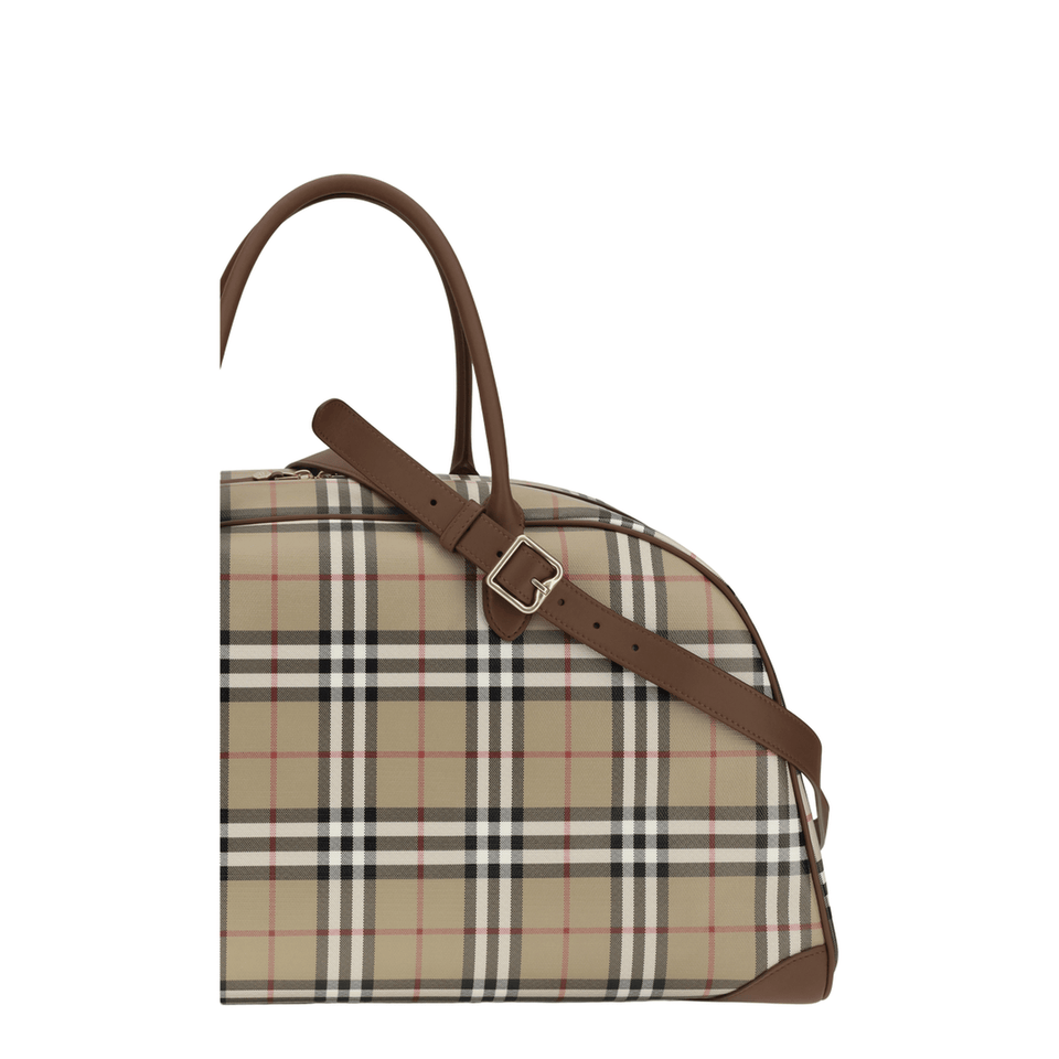 Burberry Cotton Travel Bag - Archive Beige