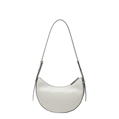 Prada Arqué Small Calfskin Shoulder Bags - White