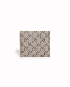 Gucci GG Supreme Canvas Bi - Fold Men's Wallet