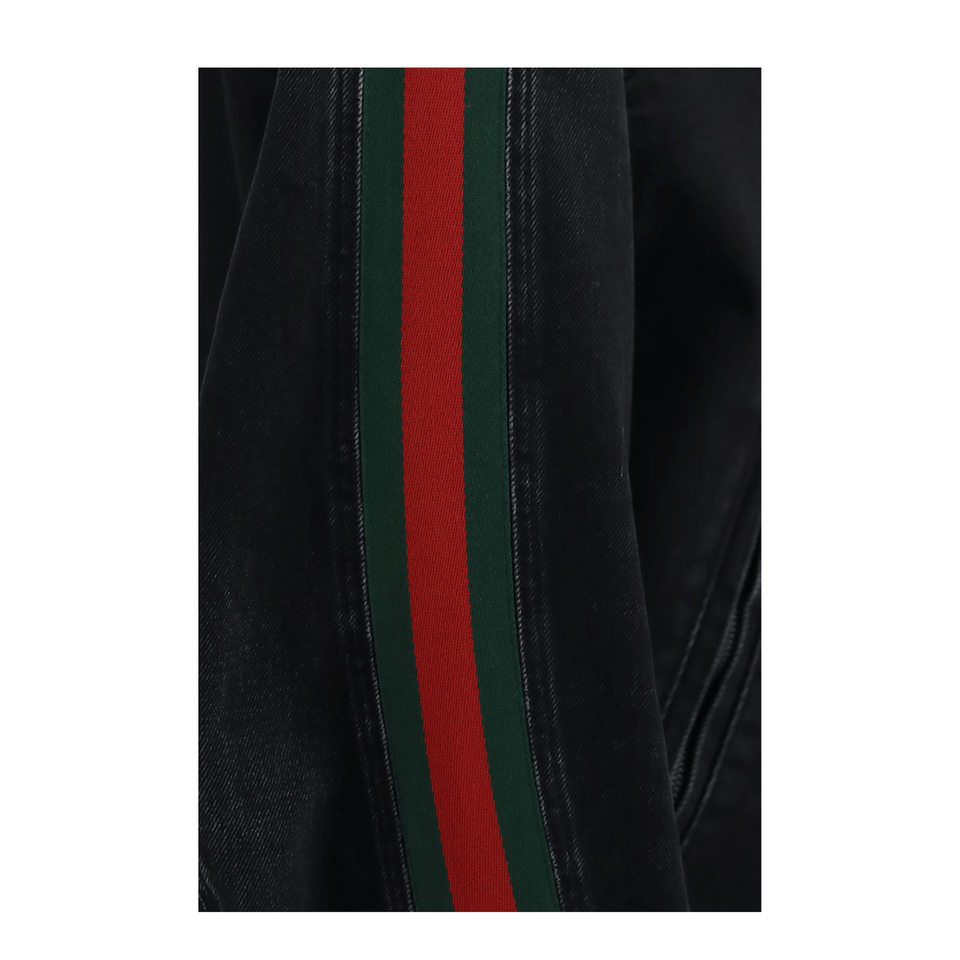Gucci Cotton Denim Biker Jacket