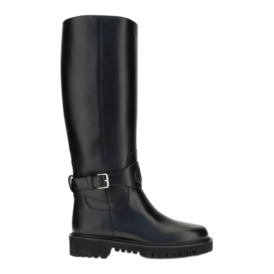 Valentino Vlogo Signature Calfskin High Boots