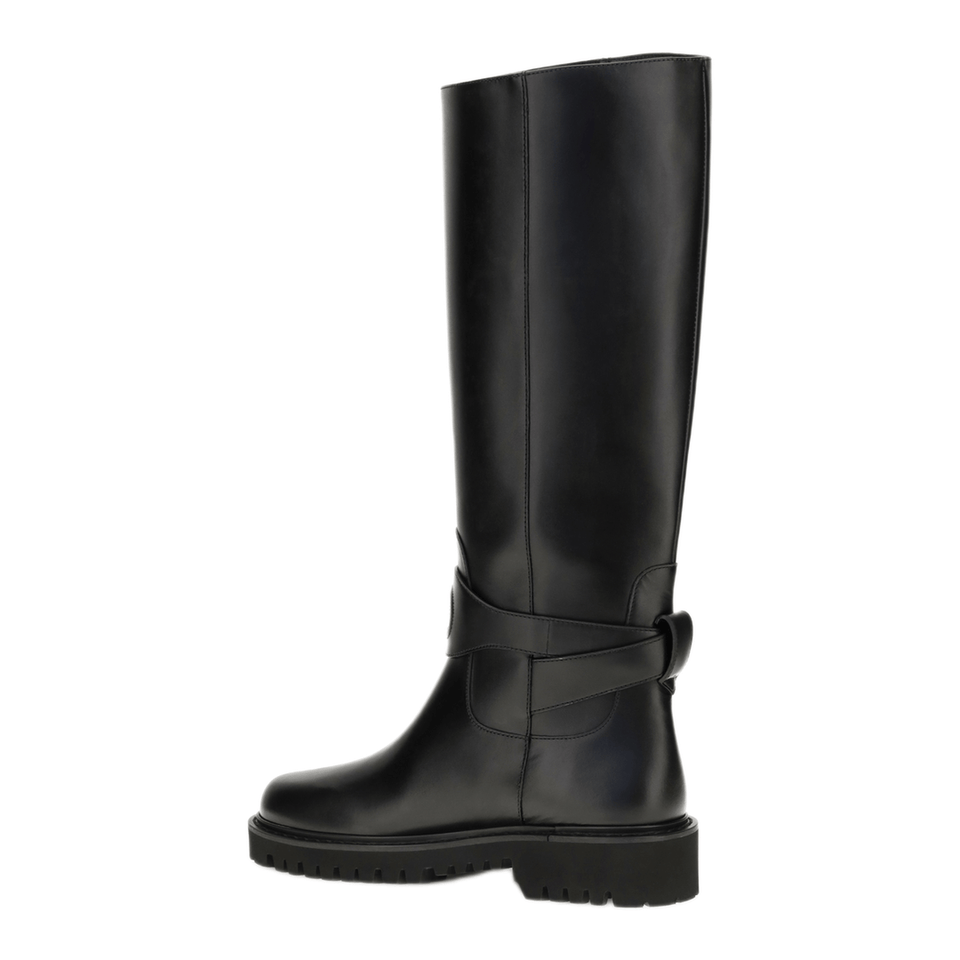 Valentino Vlogo Signature Calfskin High Boots
