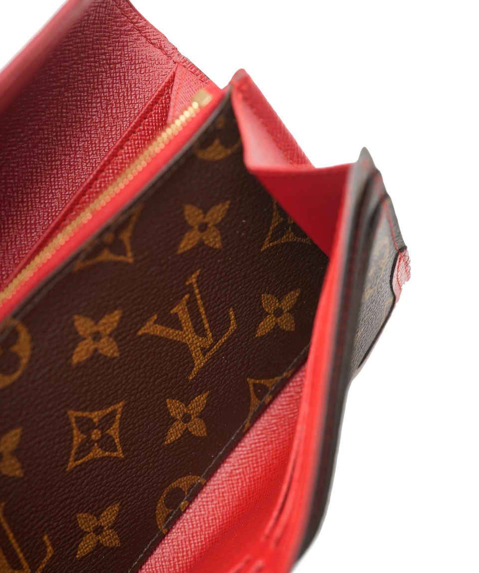 Louis Vuitton Monogram Wallet With Box and Dustbag ALC2664