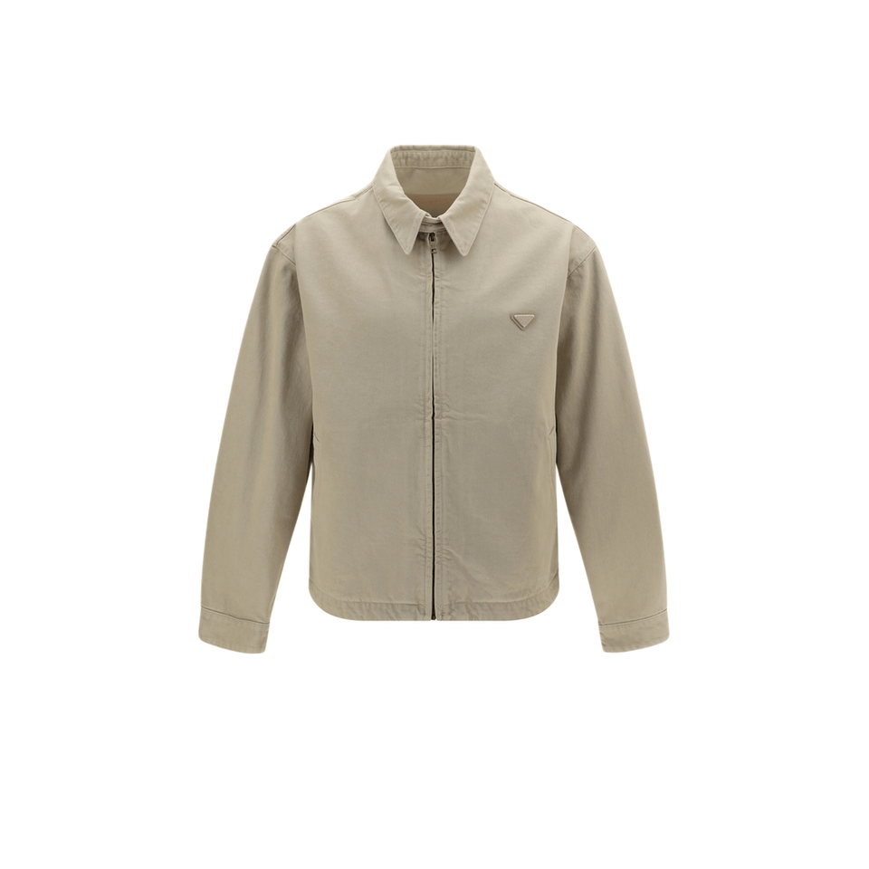Prada Denim Blouson Jacket