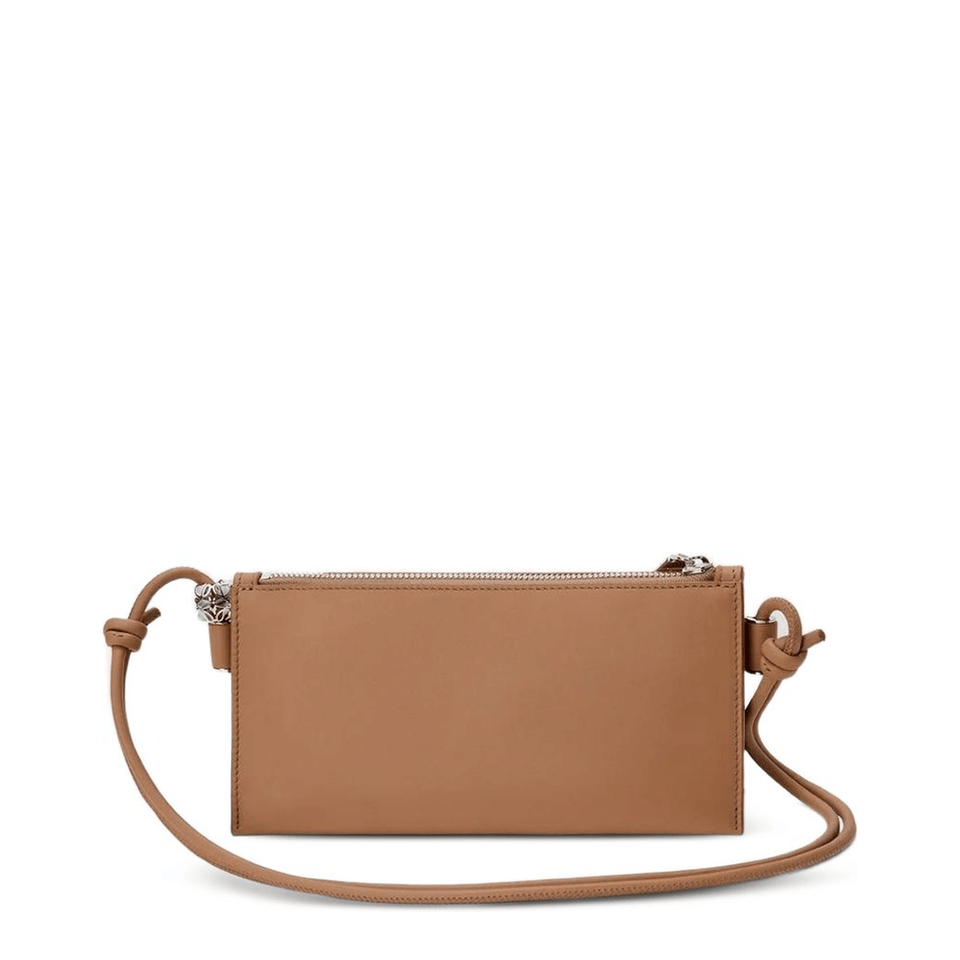 Loewe Joya Pouch In Nappa Calfskin - Mocha