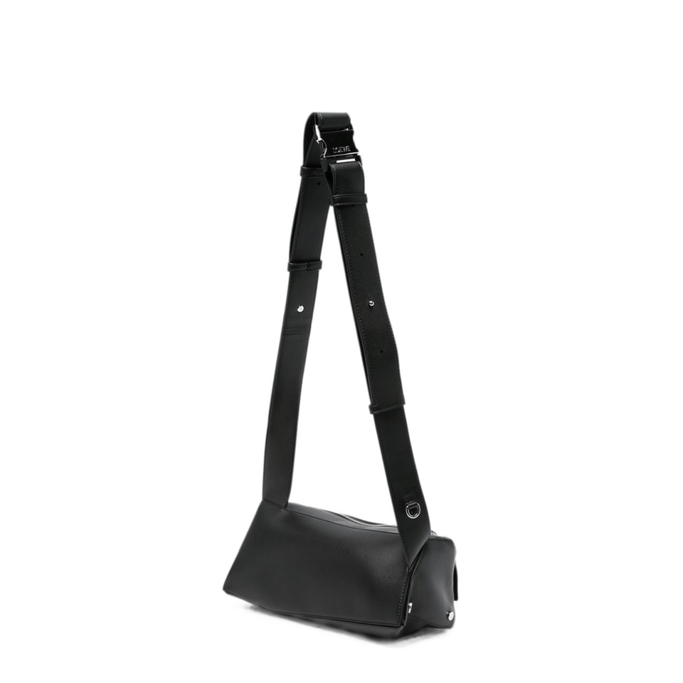 Loewe Puzzle Edge Small Calfskin Bumbag - Black