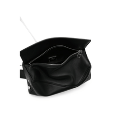 Loewe Puzzle Edge Small Calfskin Bumbag - Black