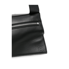 Loewe Puzzle Edge Small Calfskin Bumbag - Black