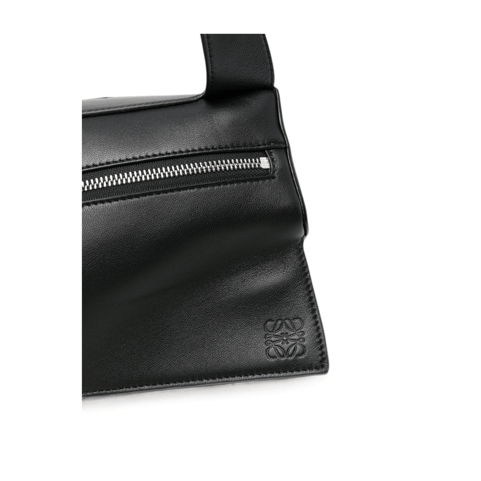 Loewe Puzzle Edge Small Calfskin Bumbag - Black