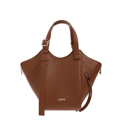 Loewe Hammock Flip Medium Calfskin Shoulder Bag - Squirrel