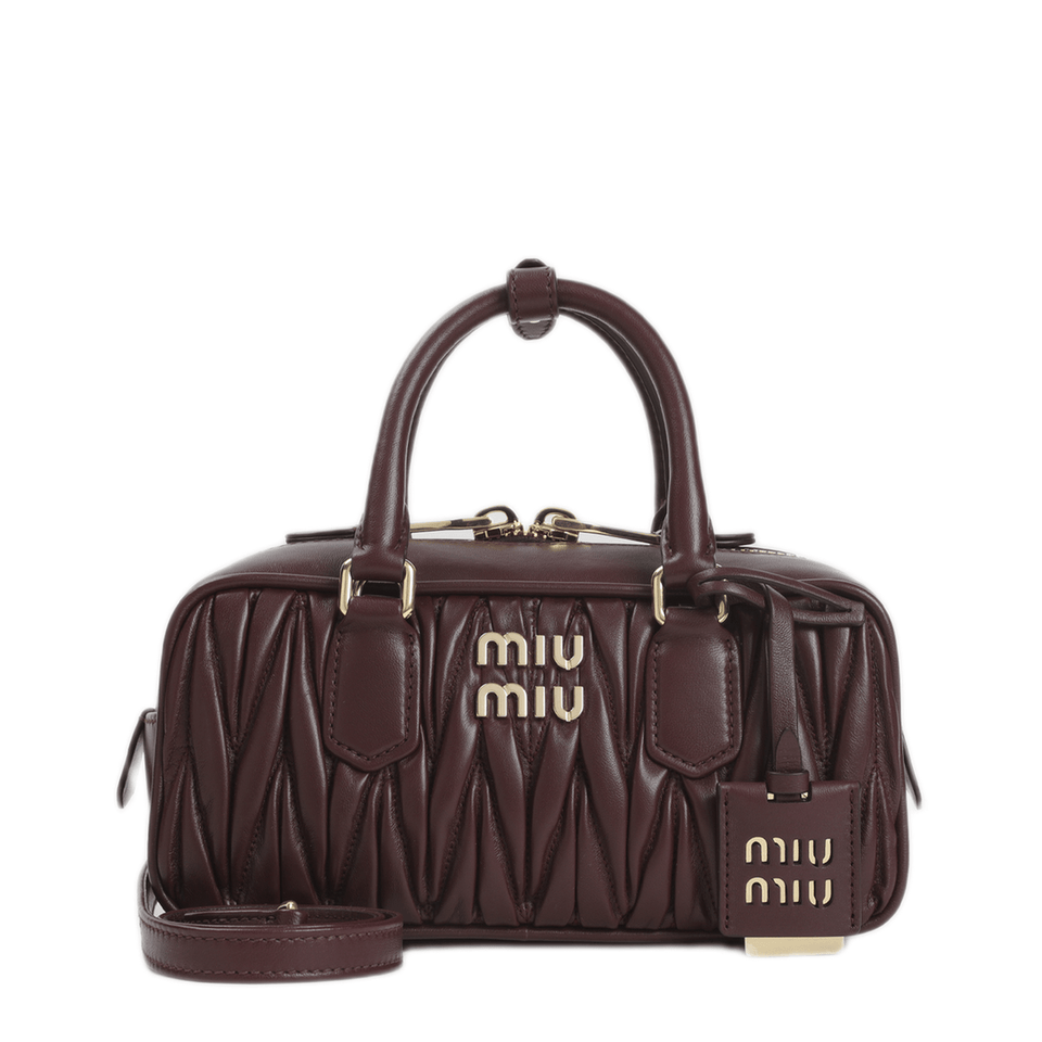 Miu Miu Arcadie Matelassé Leather Handbags