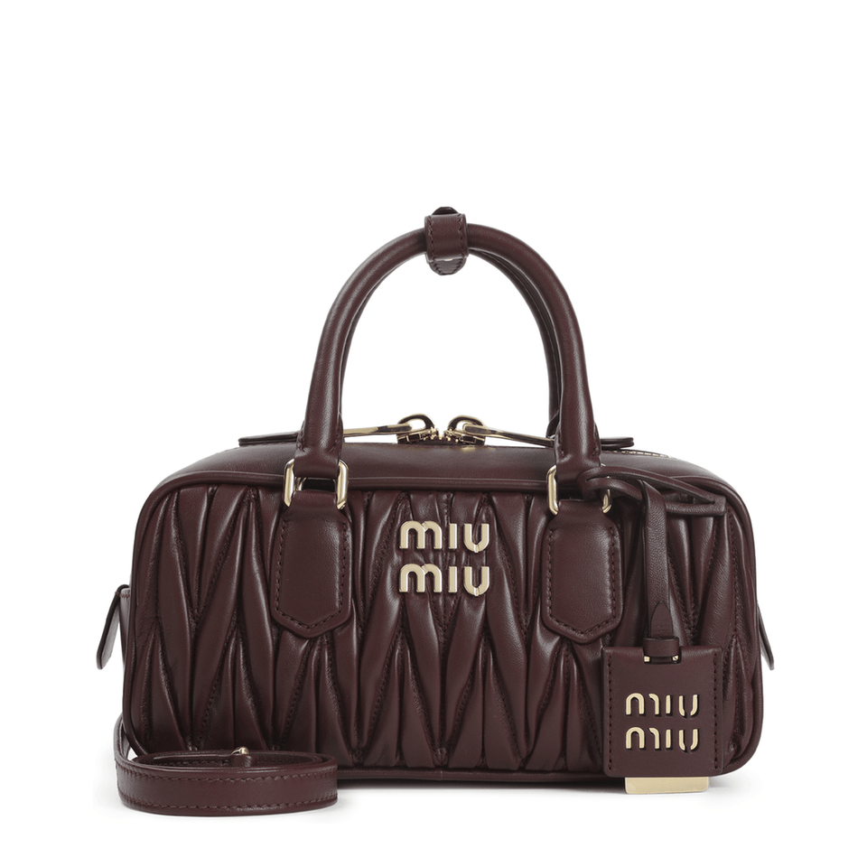Miu Miu Arcadie Matelassé Leather Handbags