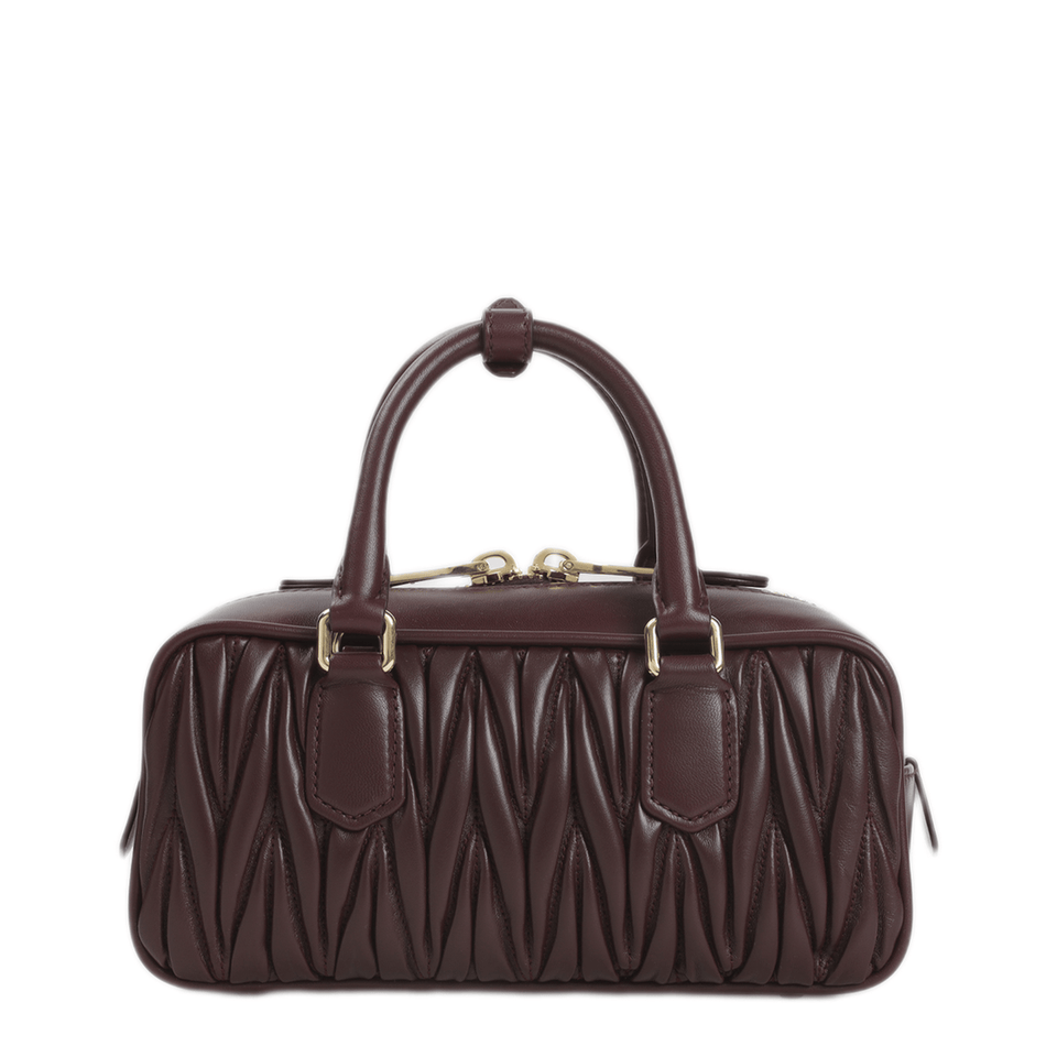 Miu Miu Arcadie Matelassé Leather Handbags