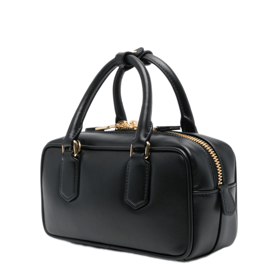 Miu Miu Arcadie Leather Handbags - Black