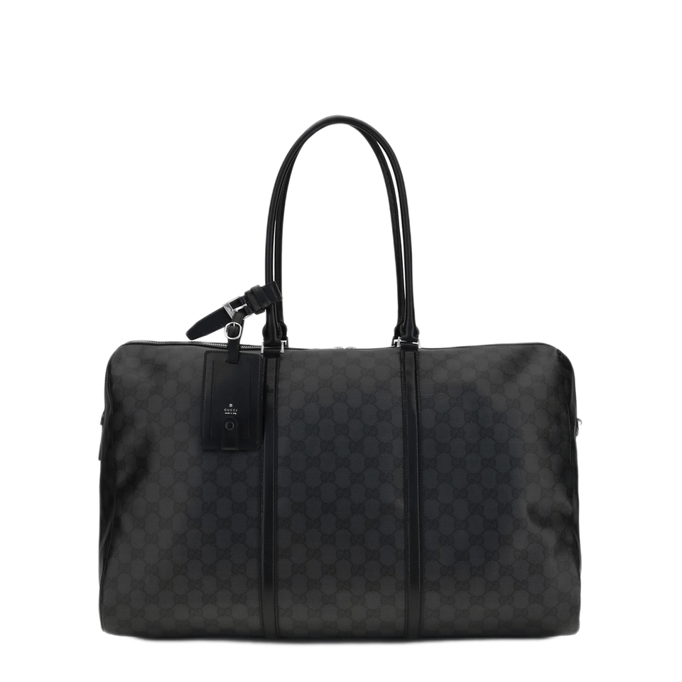 Gucci Essence Large Canvas Duffle Bag - Black