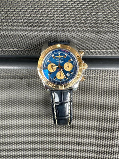 Breitling Chronomat 44 Curea piele crocodil fără urme de uzură acte originale cu