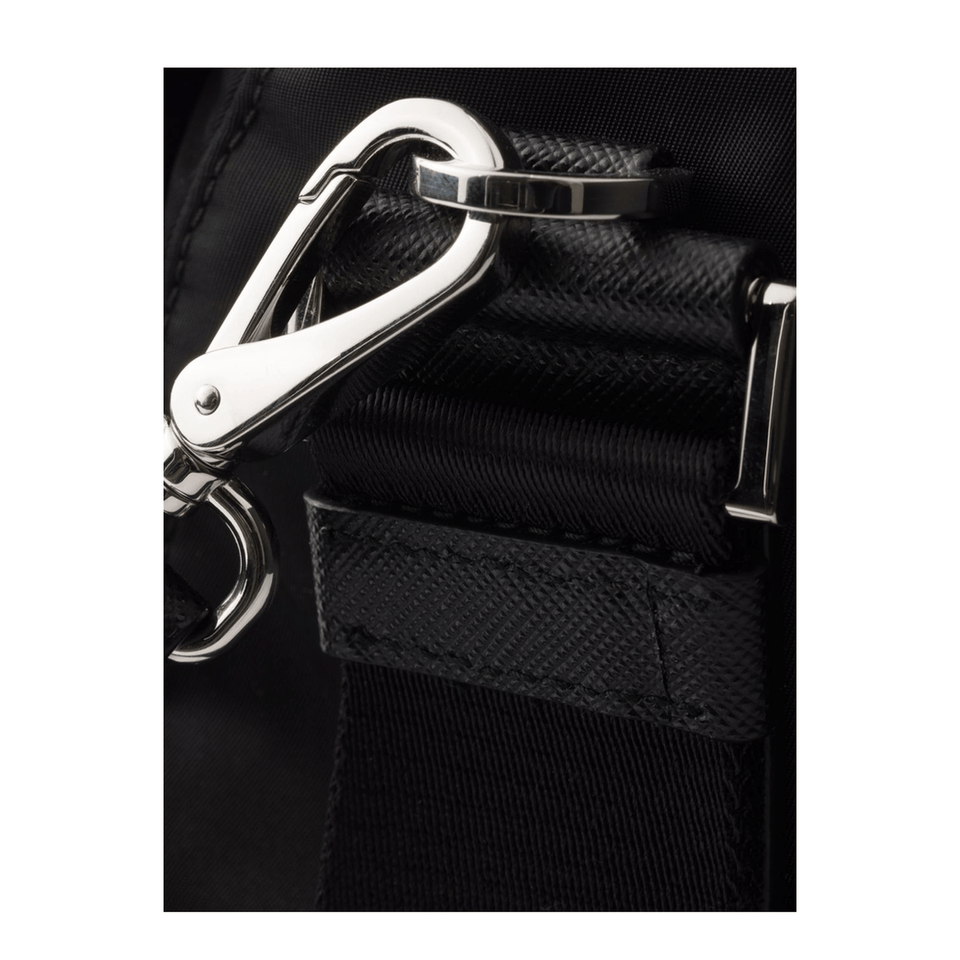 Prada Re - Nylon Messenger Bag - Nero