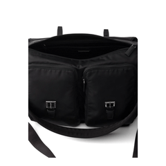 Prada Re - Nylon Messenger Bag - Nero