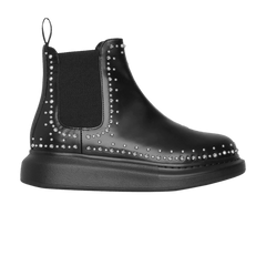 Alexander McQueen Hybrid Chelsea Boot Black Studded