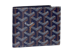 Goyard Victoire Wallet Navy Blue