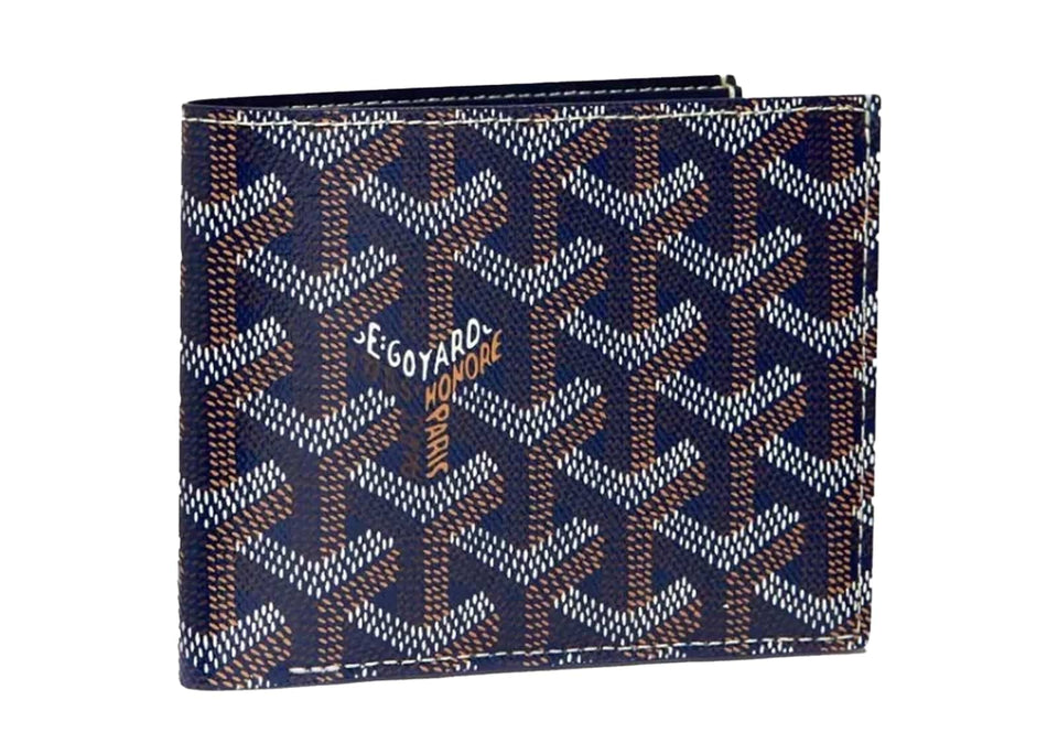 Goyard Victoire Wallet Navy Blue