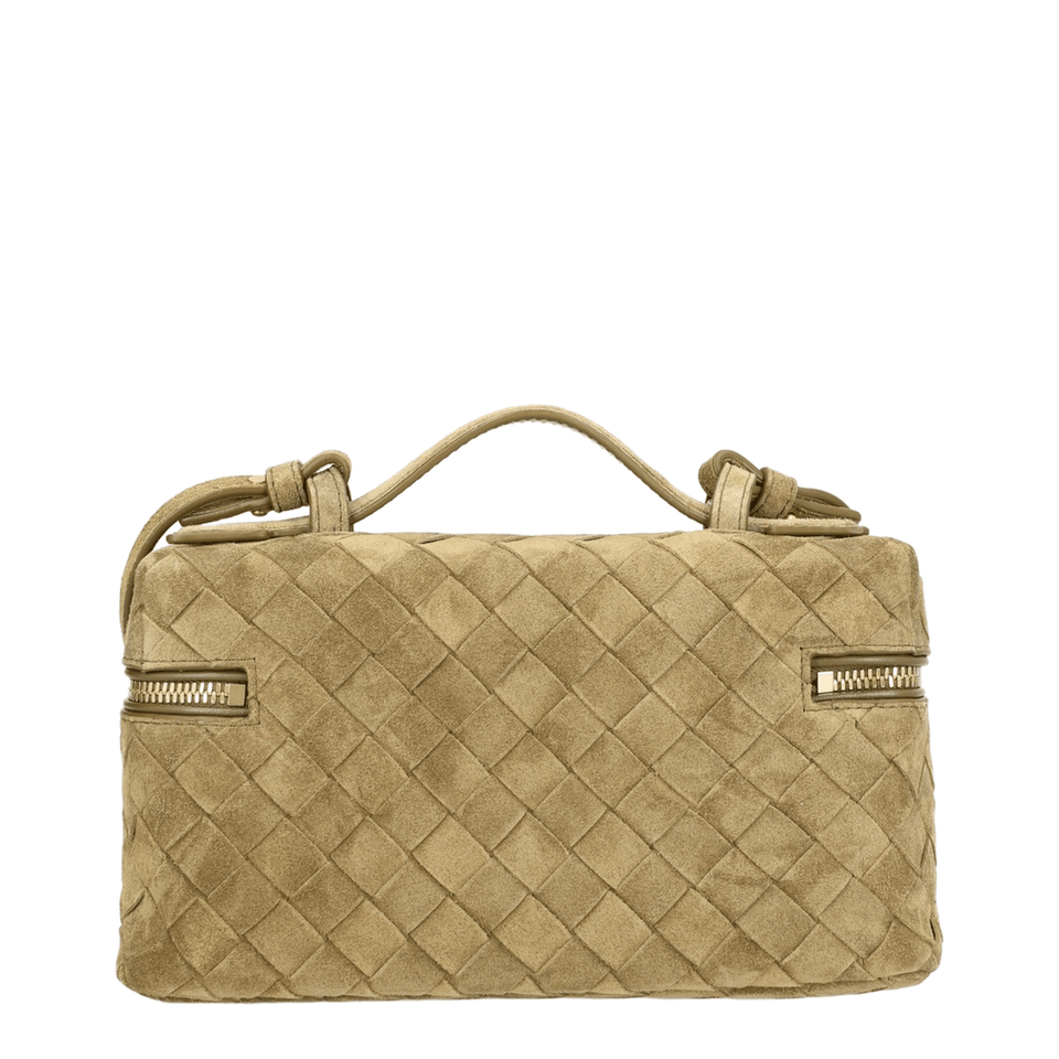 Bottega Veneta Bang Bang Leather Vanity Case - Green