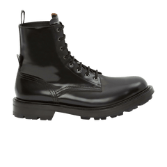Alexander McQueen Worker Boot Black