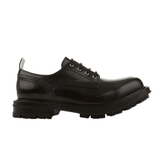 Alexander McQueen Ridged Sole Lace-Up Black