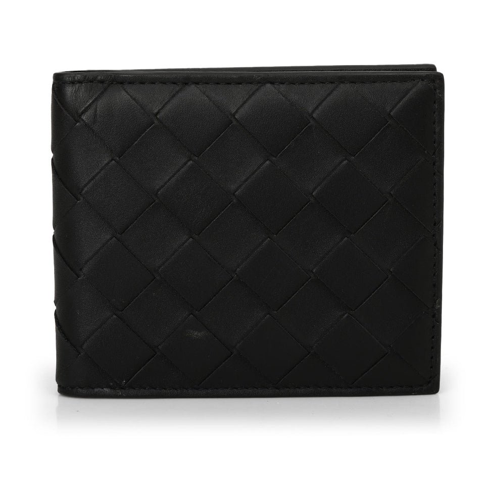 Bottega Veneta Intrecciato Bi - Fold Wallet One Size
