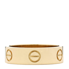 Cartier 18K Yellow Gold 5.5 mm LOVE Ring 53 6.25