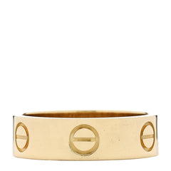 Cartier 18K Yellow Gold 5.5 mm LOVE Ring 53 6.25