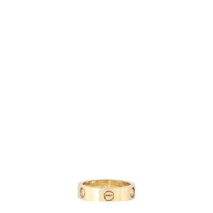 Cartier Love Ring Classic 18k Yellow Gold 3 Diamonds