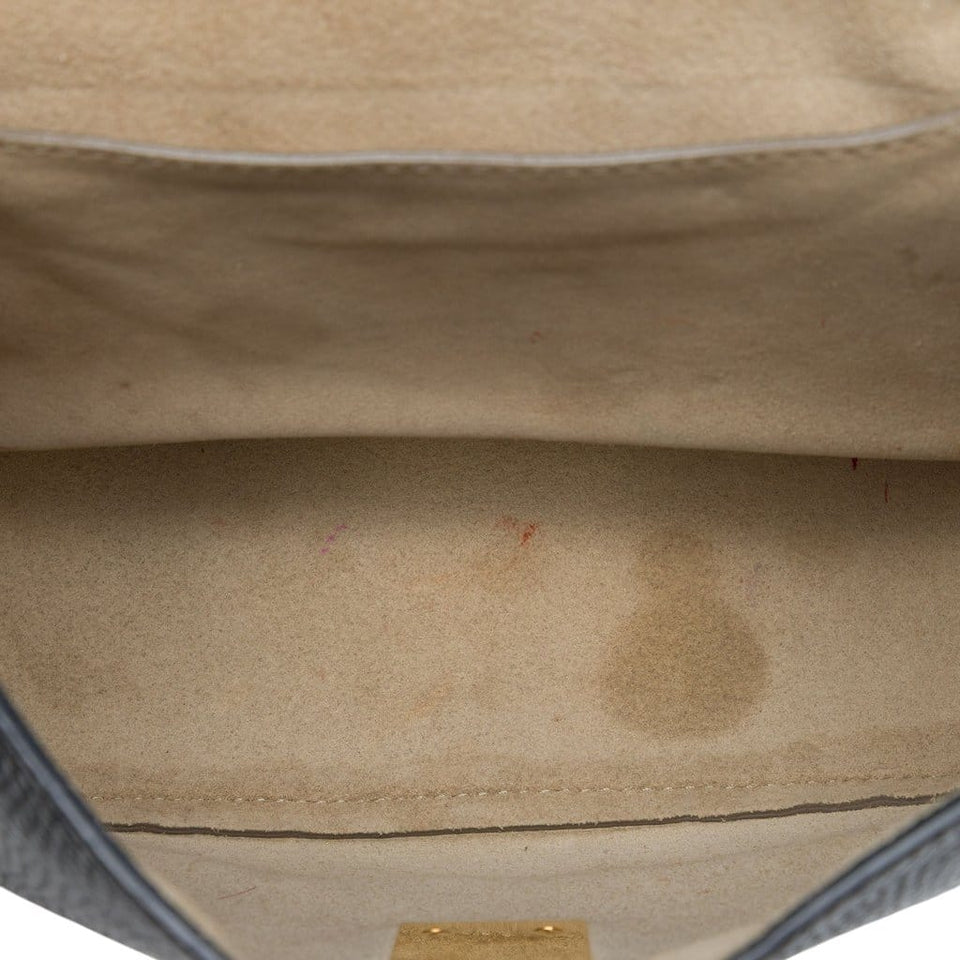 Chloé Small Bicolor Smooth and Grained Calfskin Drew Crossbody