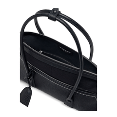Maison Margiela 5AC Shoulder East West Calf Leather Shoulder Bag - Black