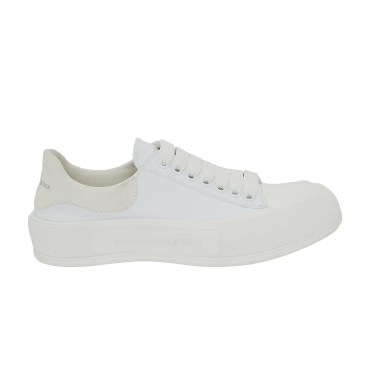 Alexander McQueen Deck Lace-Up Plimsoll White