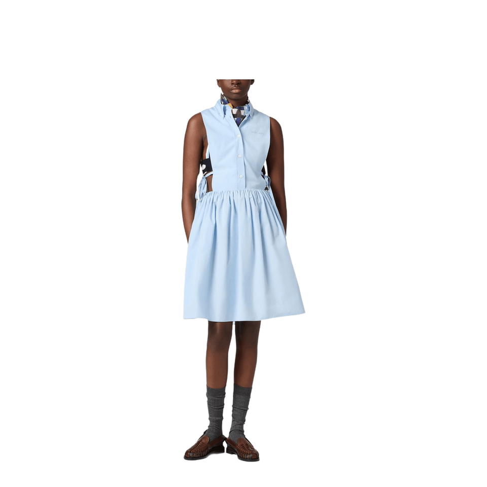 Miu Miu Clear Blue Dresses